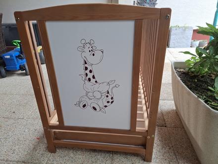 Postieľka s matracom a nepremok.plachtou, šírka (cm): 60,dĺžka (cm): 120