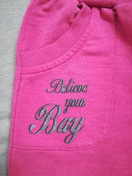 Ružové tepláky veľ.80, 80