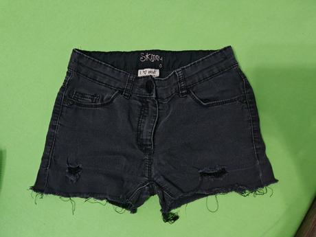 Kratasy, šortky elastická riflovina 146-164, 164