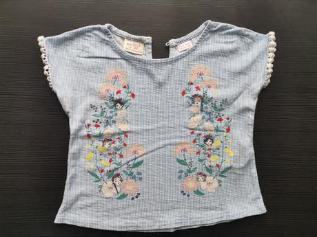 Tričko s krátkym rukávom, zara,86