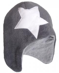 Pinkie detská čiapka star/grey, pinkie,68 - 122