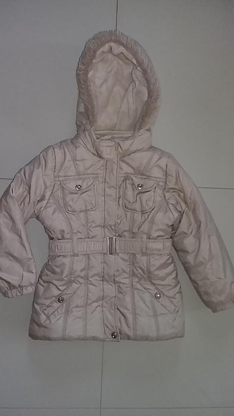 Bunda s opaskom-cena s postou, mothercare,122