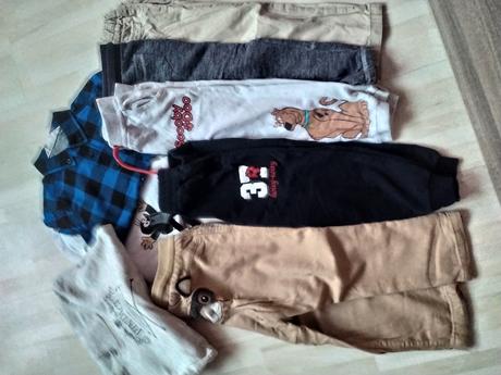 Balík oblečenia 7 ks, 86–98