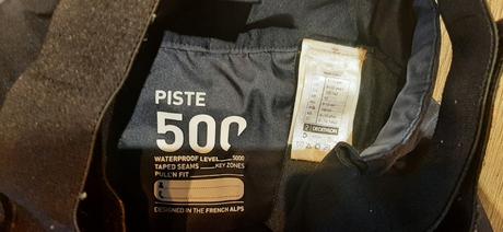 Detské lyžiarske nohavice 500 pnf, otepľovačky, decathlon,140
