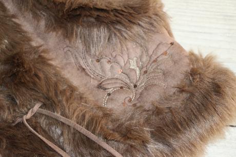 Vestička s kožušinkou, orsay,xs