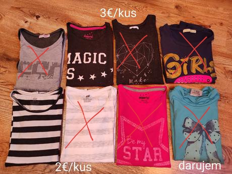 Tričko s dlhým rukávom 146/152, 146