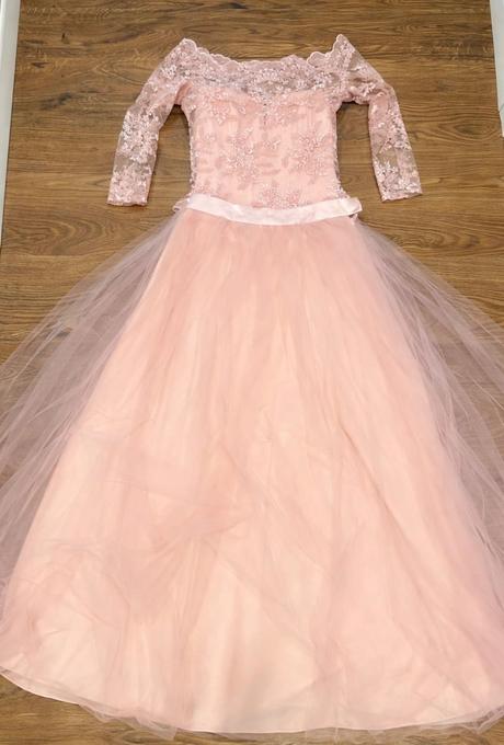 Plesové šaty, veľkosť s-m, s