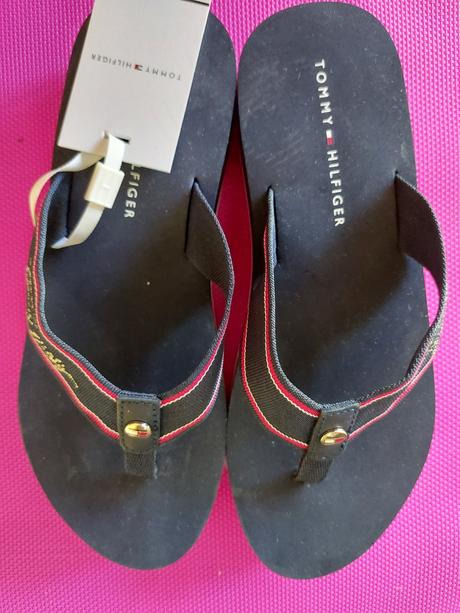 Žabky tommy hilfiger, tommy hilfiger,37