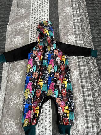 Prechodný overal veľ.80 max., 80