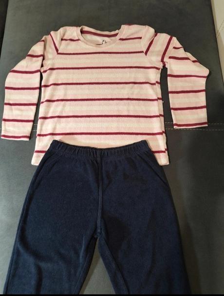 Teplé pyžamko 110-116, lupilu,110