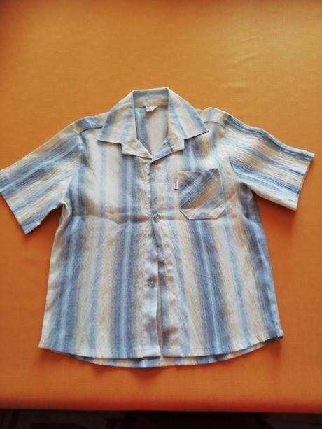 Chlapčenská košeľa č104 krátky rukáv, 104