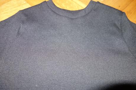 Čierny crop top xs, xs