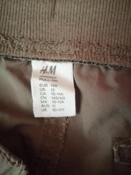 Nohavice h&m, h&m,146