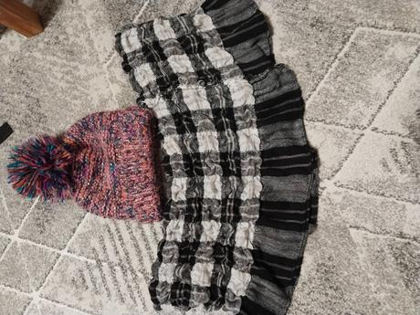 Zimná čiapka+2 šály, s