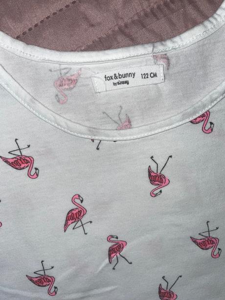 Tričko plameniaky 122, sinsay,122