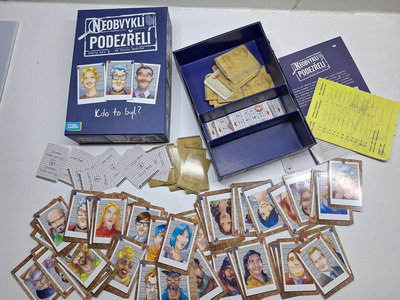 Spoločenská zábavná hra neobvyklí podozriví,