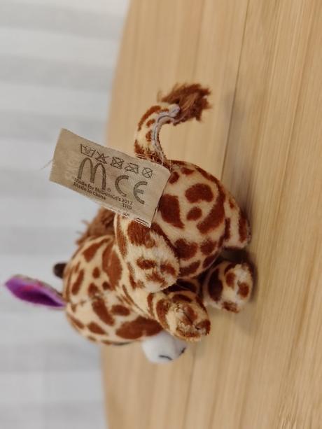 Zberateľská žirafa safari, ty, mcdonald's 2017,