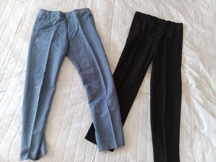 Slávnostné nohavice 2ks, h&m,164
