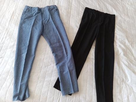 Slávnostné nohavice 2ks, h&m,164