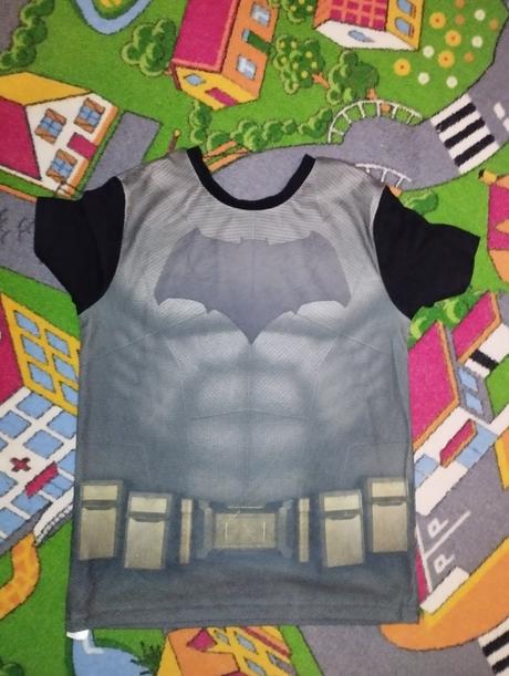 Tričko batman a superman v jednom, 140