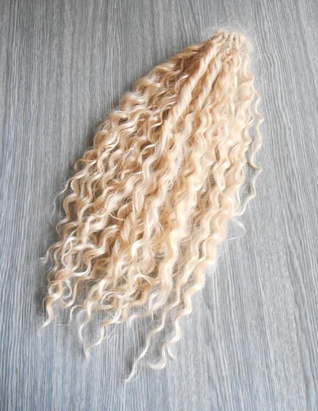 Kučeravý cop na gumičke, 