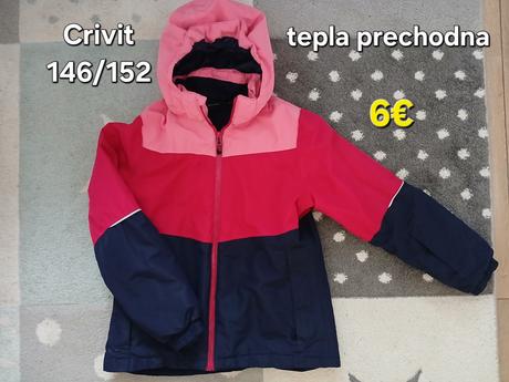 Prechodna bunda 146/152, crivit,152