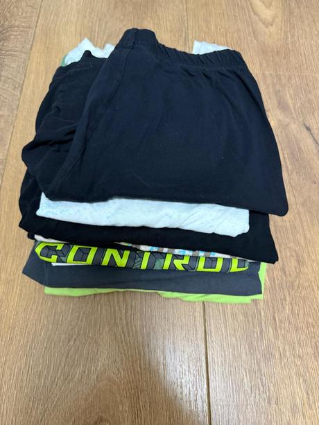 Pyzama kratky rukav 5ks, h&m,146