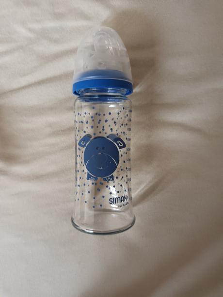Simax sklenena flasa 250 ml, 