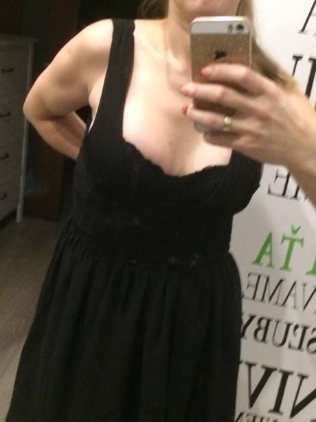 Cierne sexi kosticove satocky xs, h&m,xs