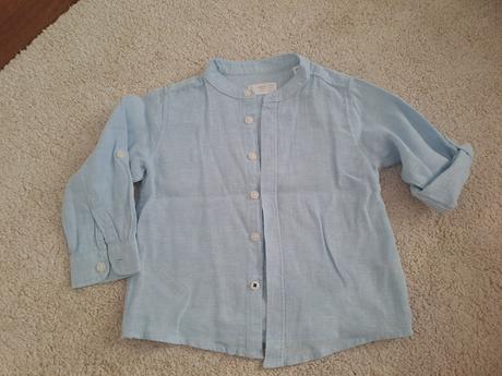 Košeľa ľanová, mango,86