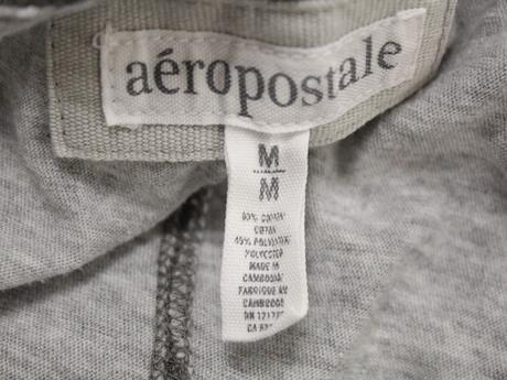 Tenké s našitými plieškami aéropostal veľ. s, aeropostale,s