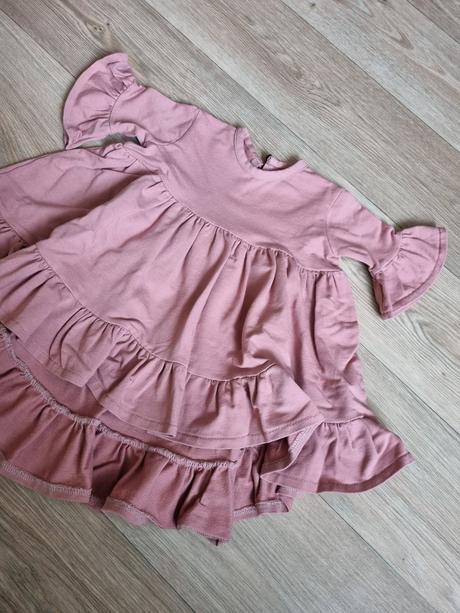 Babypowder šaty/tunika, 80