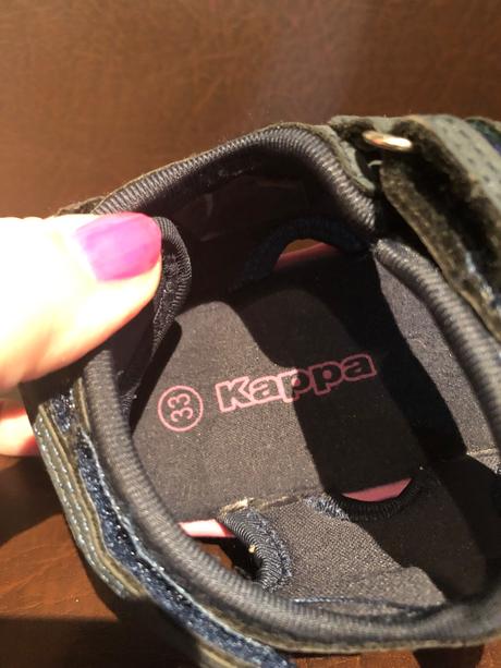 Trblietkové kappa sandalky, veľkosť 33, kappa,33