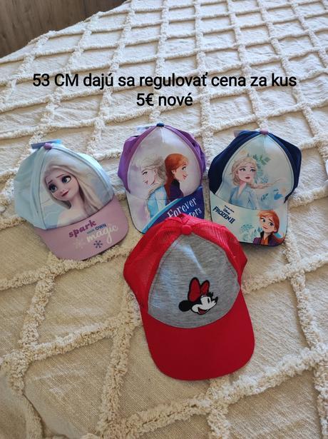 Nové šiltovky, disney,<50