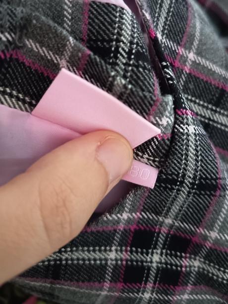 Šatky karované sivé, 80