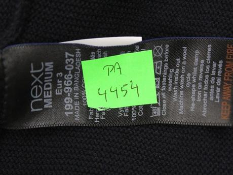 So stojačikom na zips pulóver next veľ. m, next,m