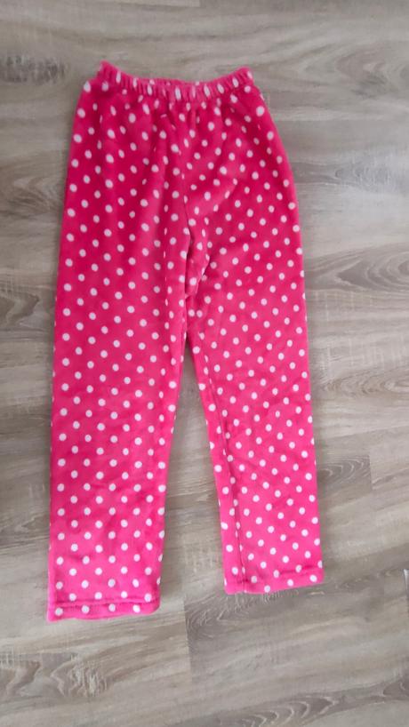 Flísové domáce oblečenie pyžamo, 146