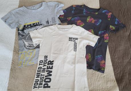 3x tričko velk. 146, 146
