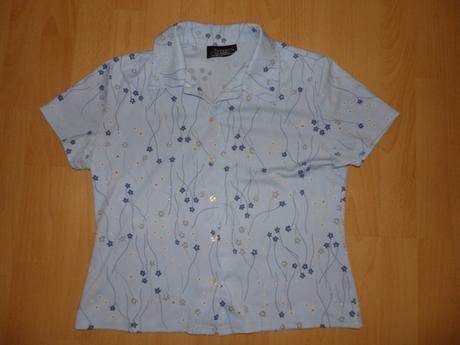 Bledomodre tricko, m