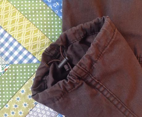 Hnedé bavlnené nohavice, h&m,110