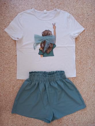 Letný dievčenský set 146/152, 146