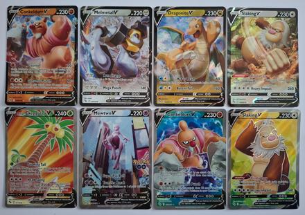 Pokémon go karty "v", 