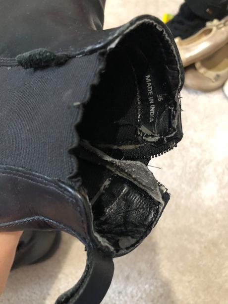 Kožene kotnikove čižmy, baťa,36