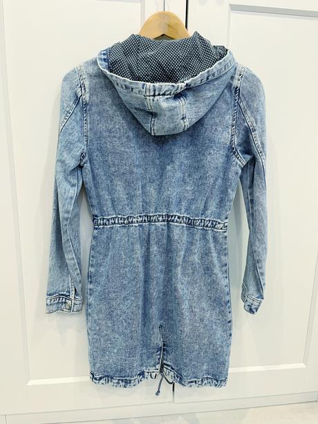 Riflový kabátik, s