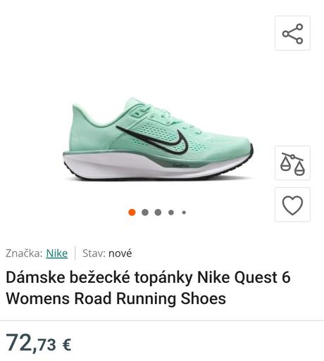 Tenisky nike quest 6, nike,38