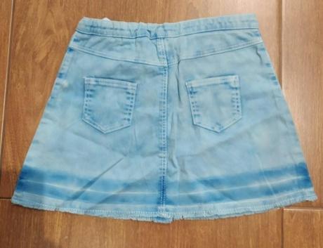 Riflová suknička, h&m,128