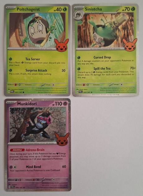Pokémon karty "trick or trade" halloween (2), 