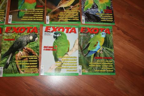 Chovatelská časopis exota , papagaje,