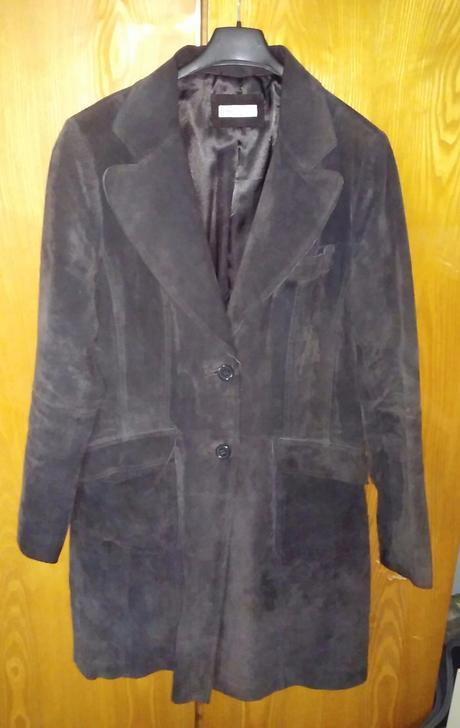 Kožená bunda nepoškodená, c&a,38