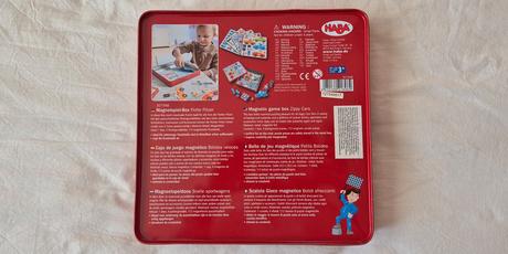 Magnetická knižka barvy a magnetická hra autá, 